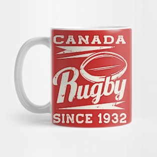 Vintage Canada Rugby Since 1932 Mug